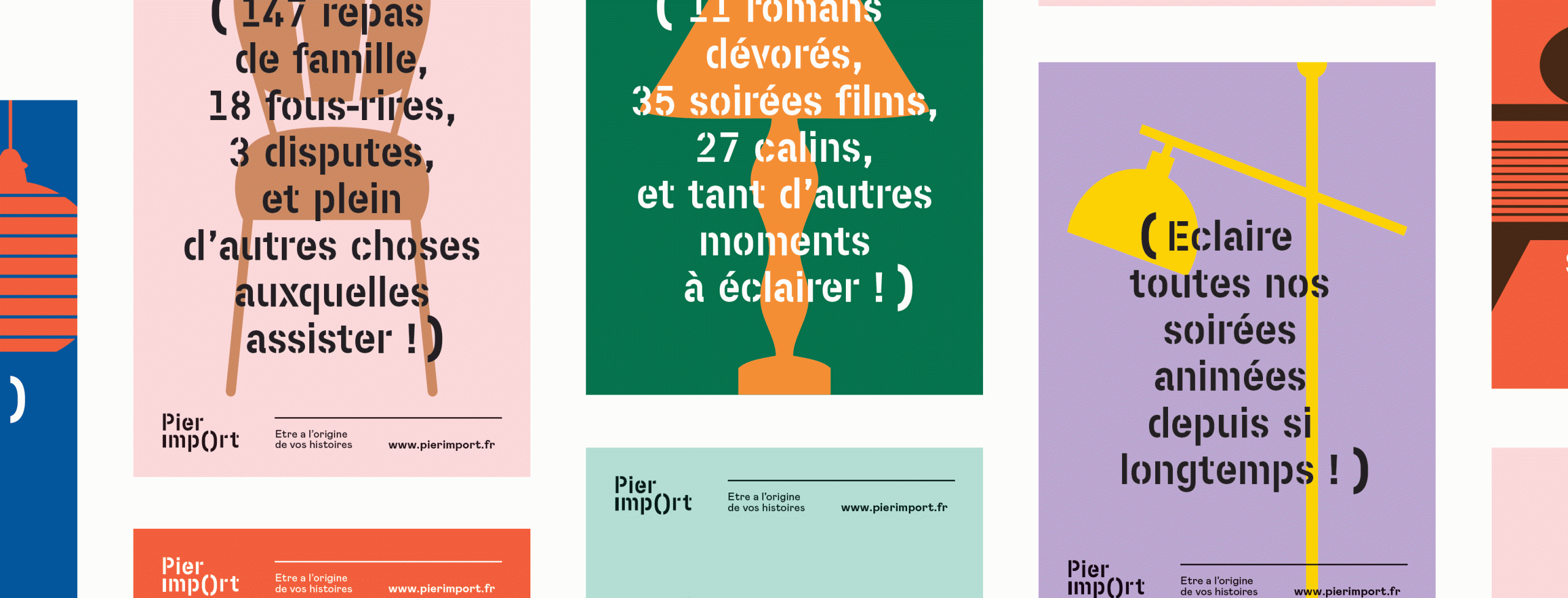 Campagne de communication Pier Import