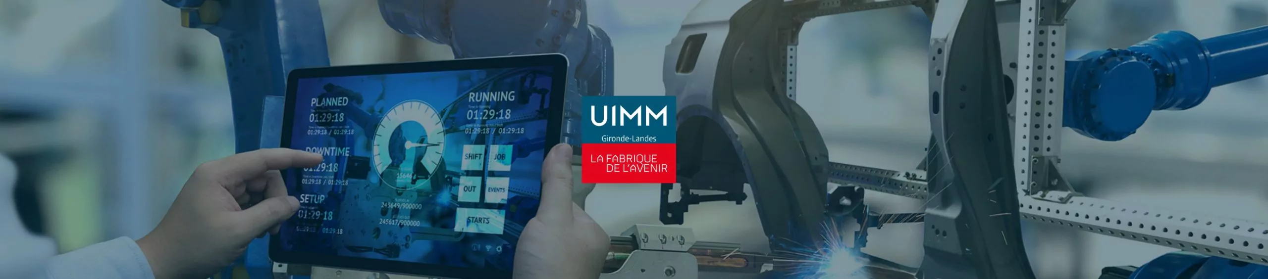 Le header du nouveau site de l'uimm