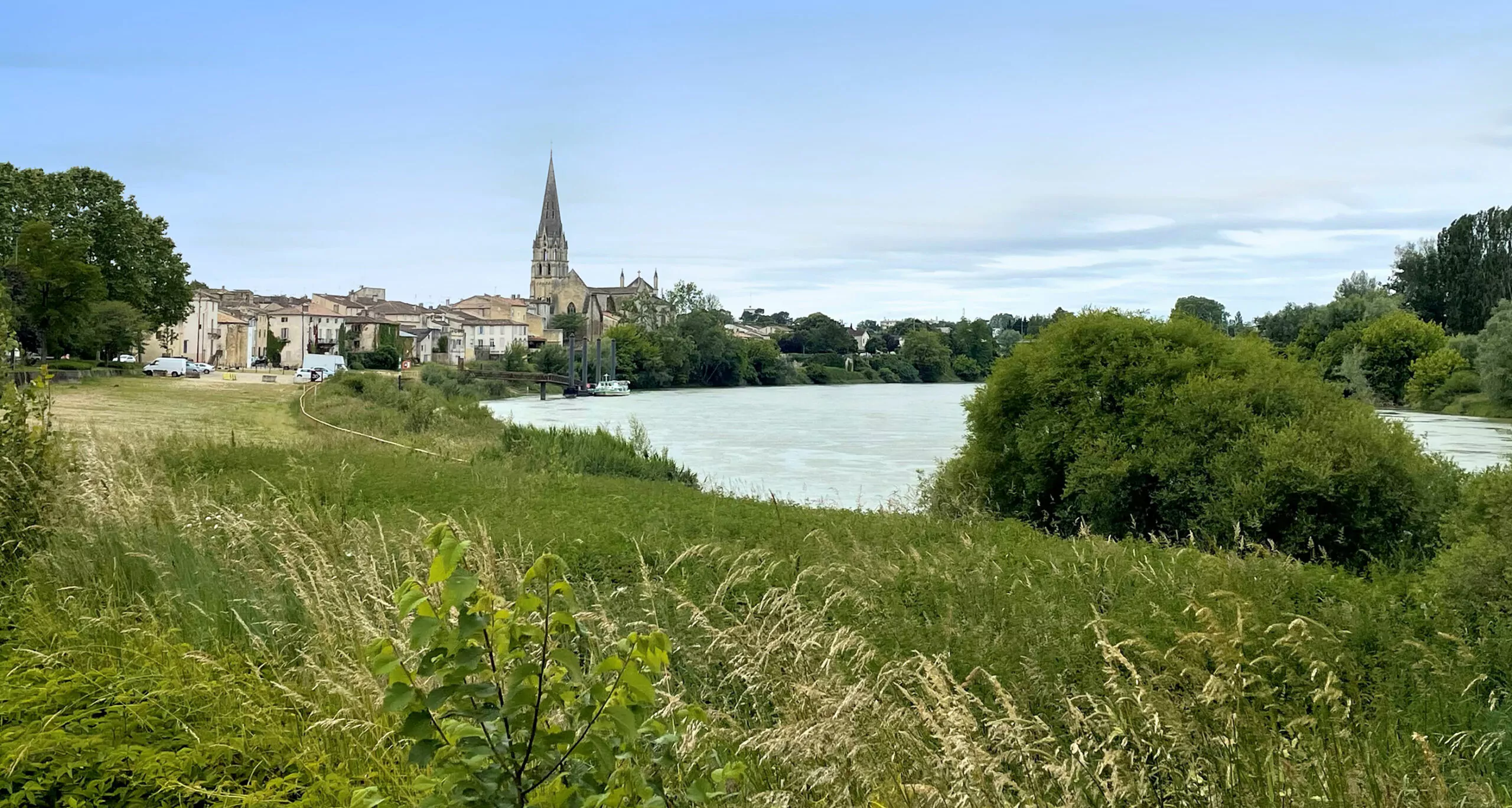 La garonne à langon
